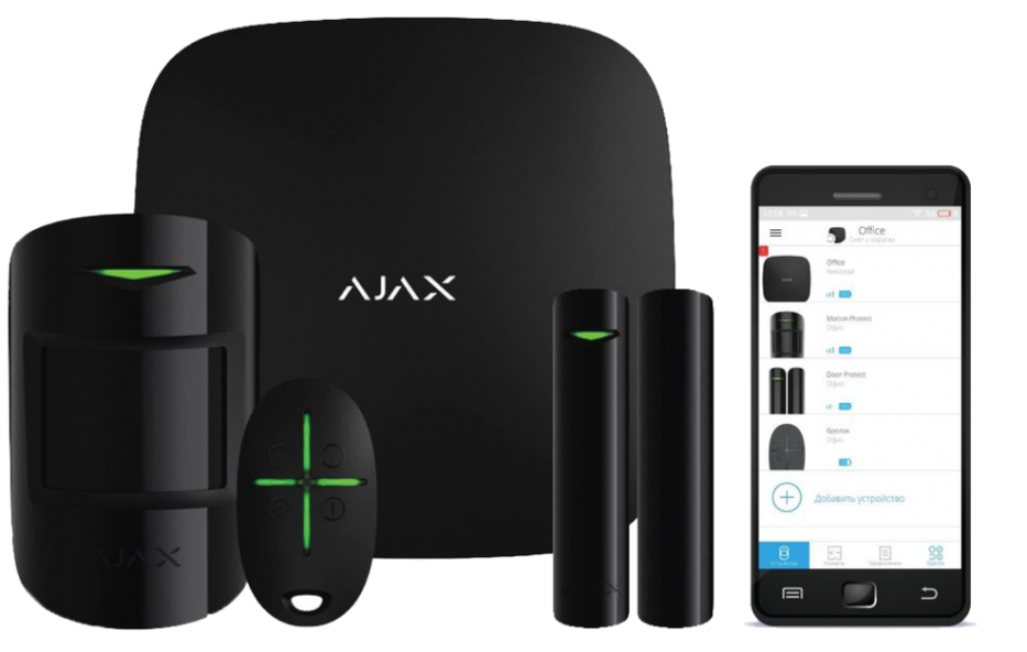 Alarmanlagensystem von AJAX